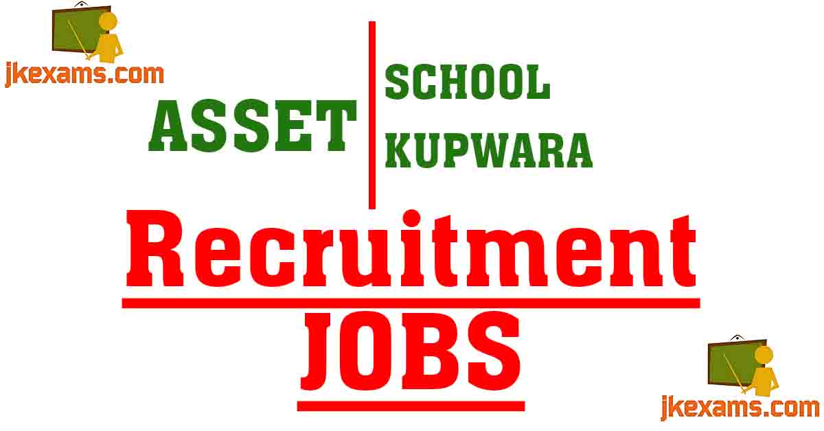 ASSET Kupwara Recruitment 2024